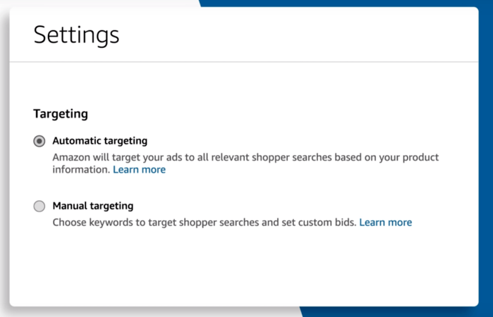 Amazon PPC: Automatic vs. manual targeting