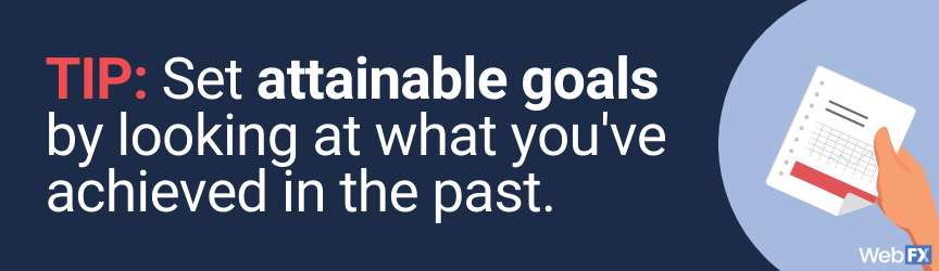 Set attainable SMART goals