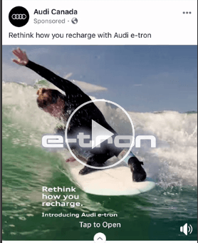 audi canada facebook instant experiences