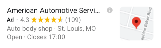 auto repair st louis mobile ad