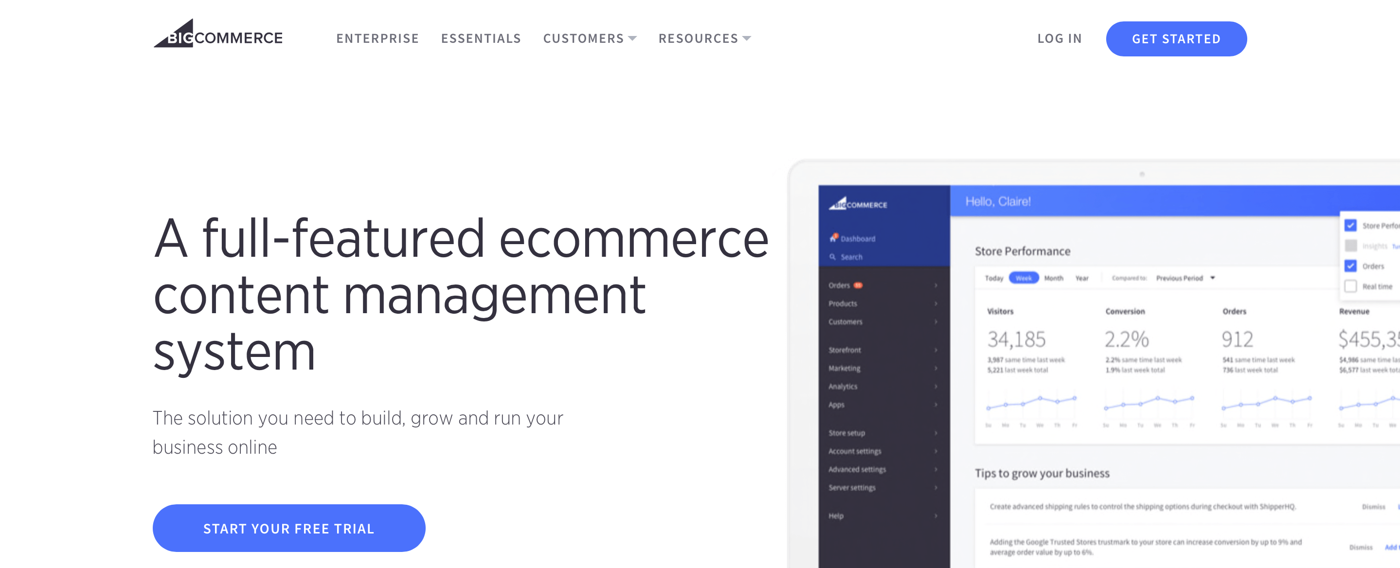 bigcommerce cms software