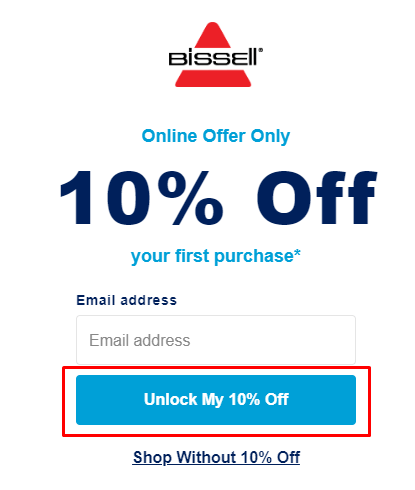 bissel online offer