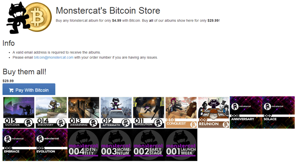 bitcoin monstercat