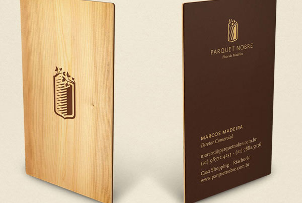 Business Card Design by Parquet Nobre