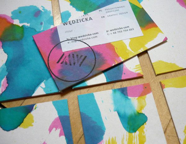 Business Card Design by Martyna Wedzicka