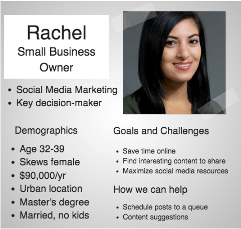 buyer persona example 1