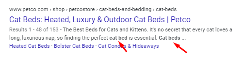 cat bed bold