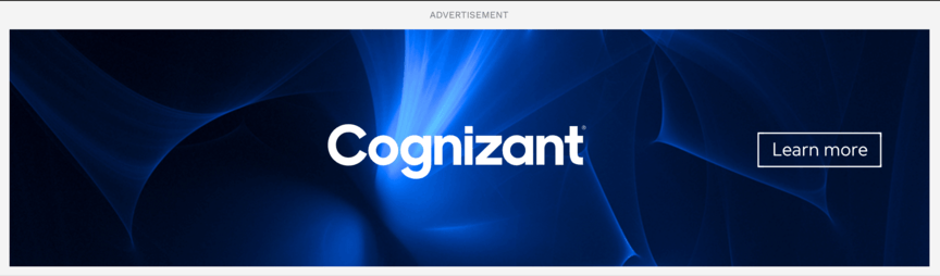 cognizant display ad