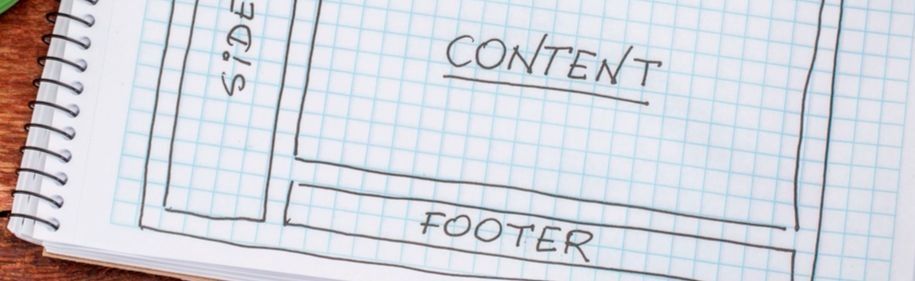 content footer