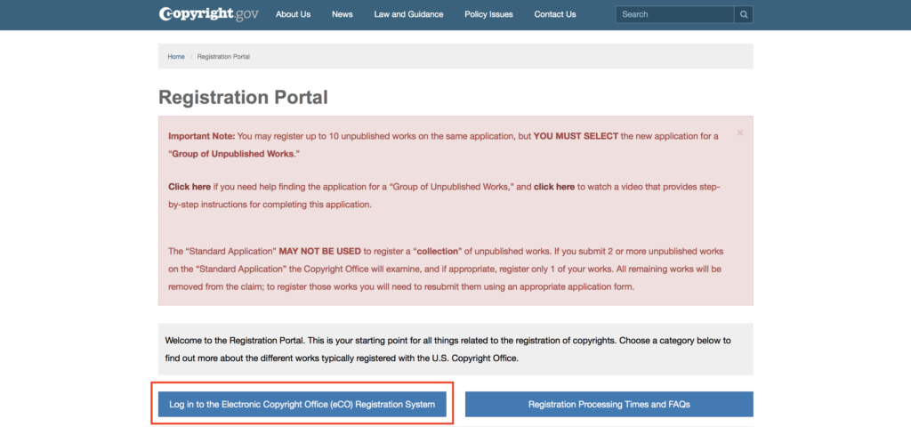 copyright registration page 1024x480