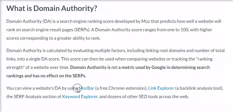 How To Check Authority of a Website