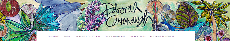 deborah cavenaugh header web design