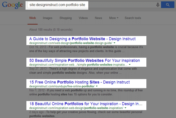 design questions 06googlesitesearch