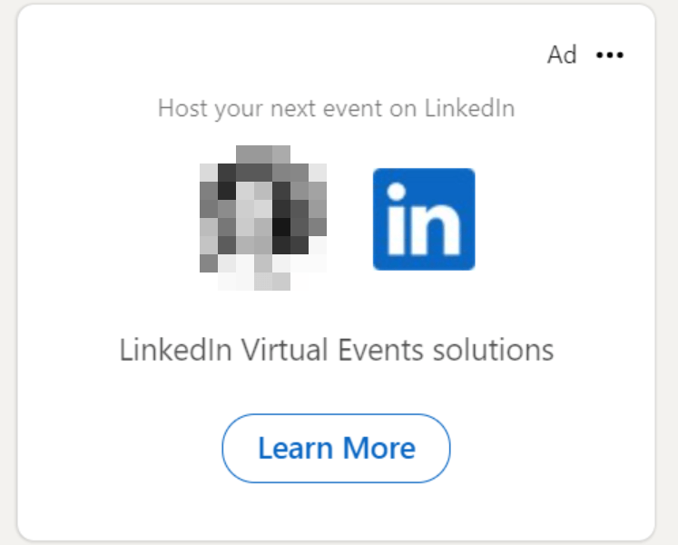 Dynamic ad for LinkedIn