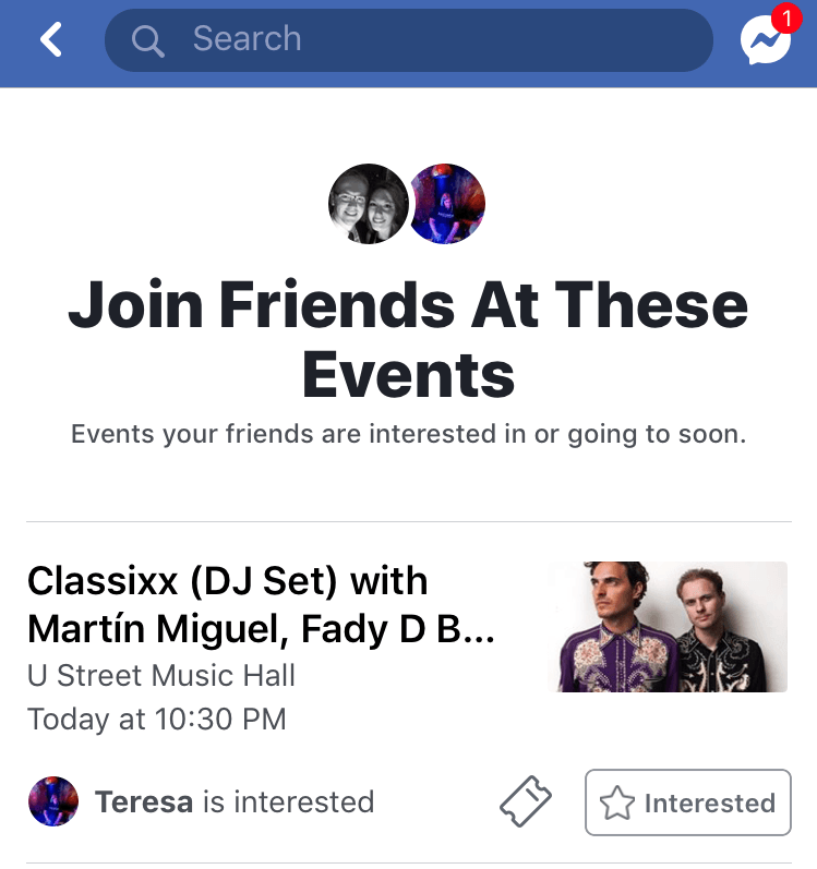 facebook event