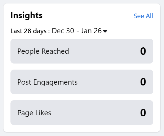 facebook insights