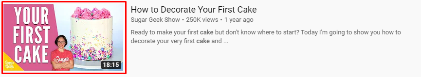 first cake thumbnail