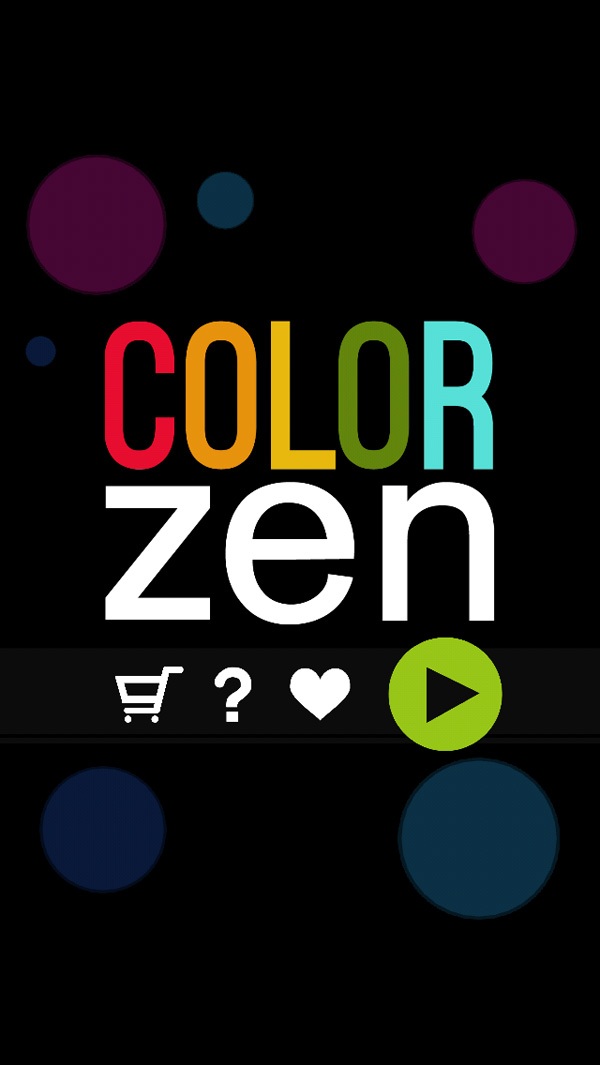 Flat Design example: Color Zen