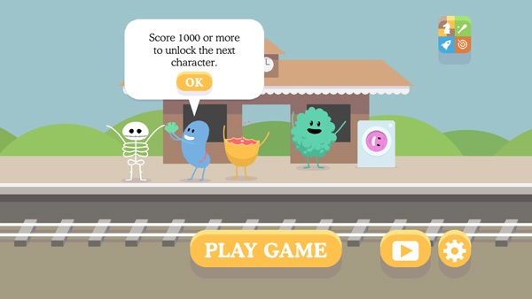 Flat Design example: Dumb Ways to Die