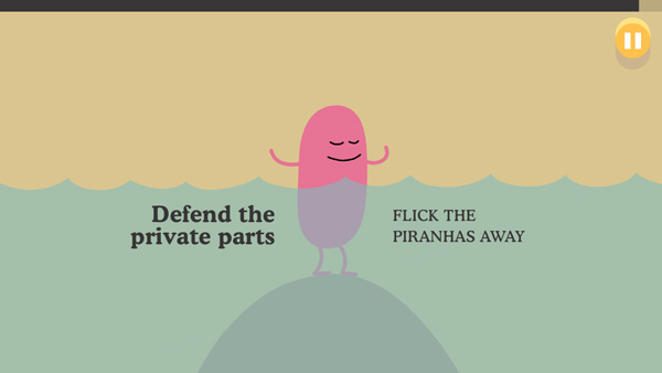 Flat Design example: Dumb Ways to Die