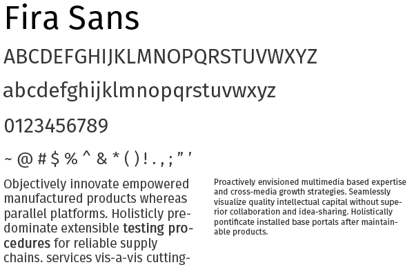 Fira Sans