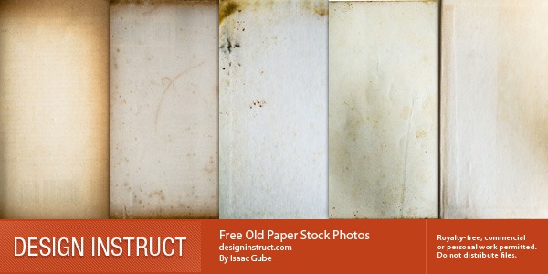 Preview of free old paper stock photos.