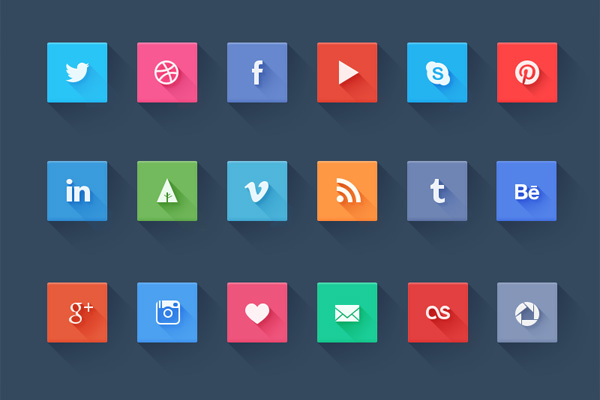 Social Icons - Freebie