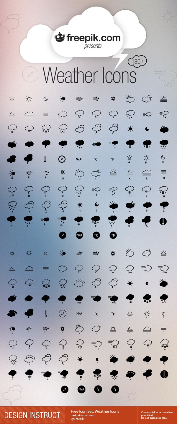 free icon set weather 01preview