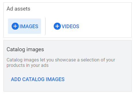 E-mail de remarketing: seu guia para remarketing de e-mail 19 18. Carregue seus recursos de anúncio, como imagens e vídeos