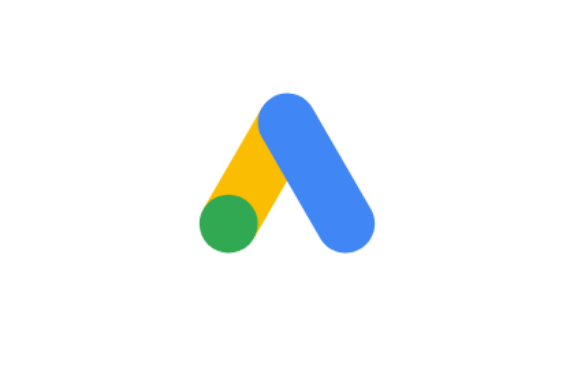 The Google Ads logo consisting of a stylized letter 'A' in blue, green, and yellow.