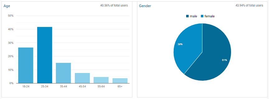 google analytics demographics