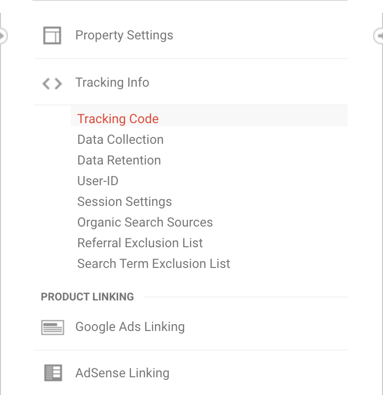 google analytics tracking code