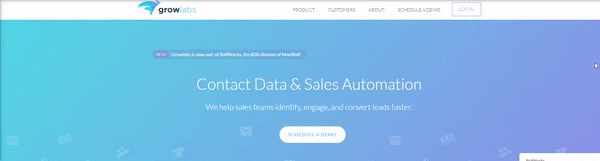 Growlabs sales automation tool