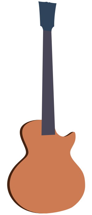 Draw the Guitar's Neck