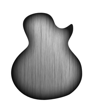 Color the Surface of the Guitar's Body