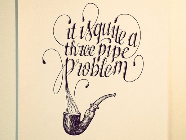 handlettered typography 23threepipeproblem