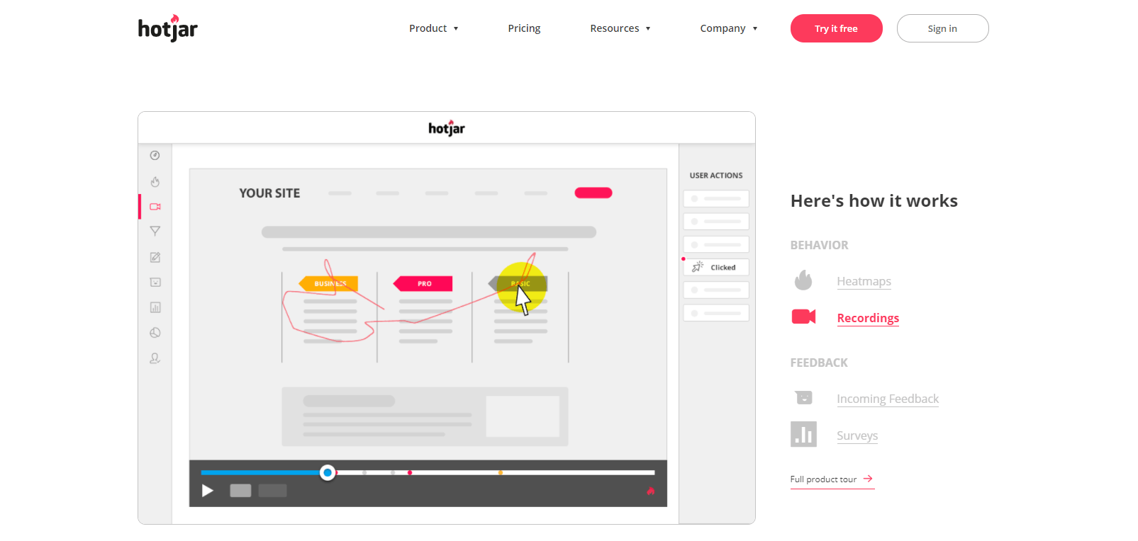 hotjar-homepage