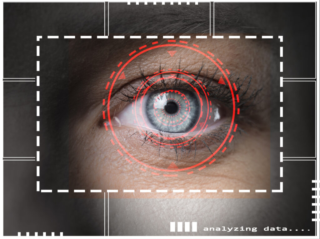 retina biometric scan