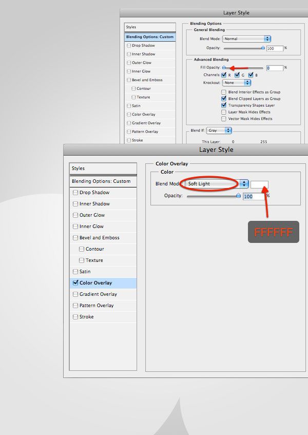 circles blending options