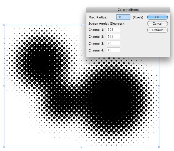 halftone effect