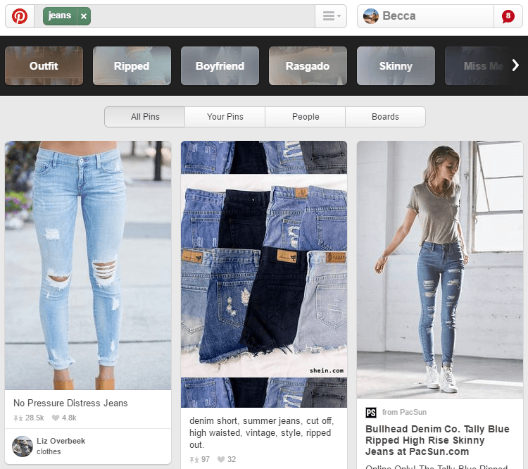 jeans tag