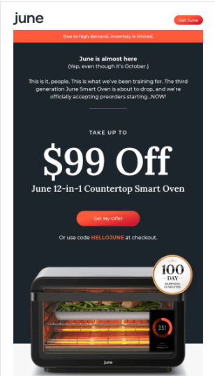 The Third Generation June Smart Oven is available now for preorders! 