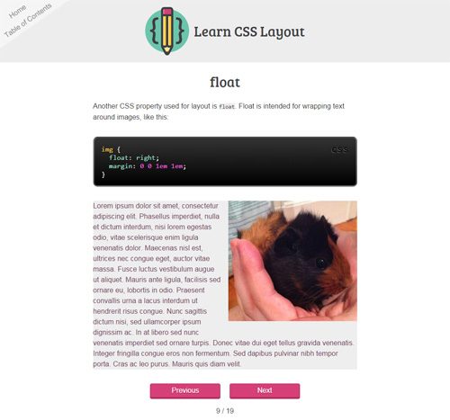 learn css layout preview