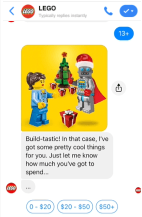 lego brand conversation