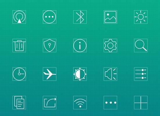 Settings Line Icons