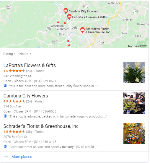 local flowers