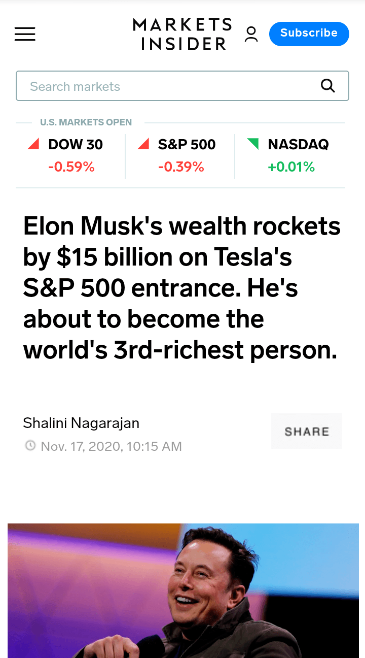 markets insider elon musk article normal