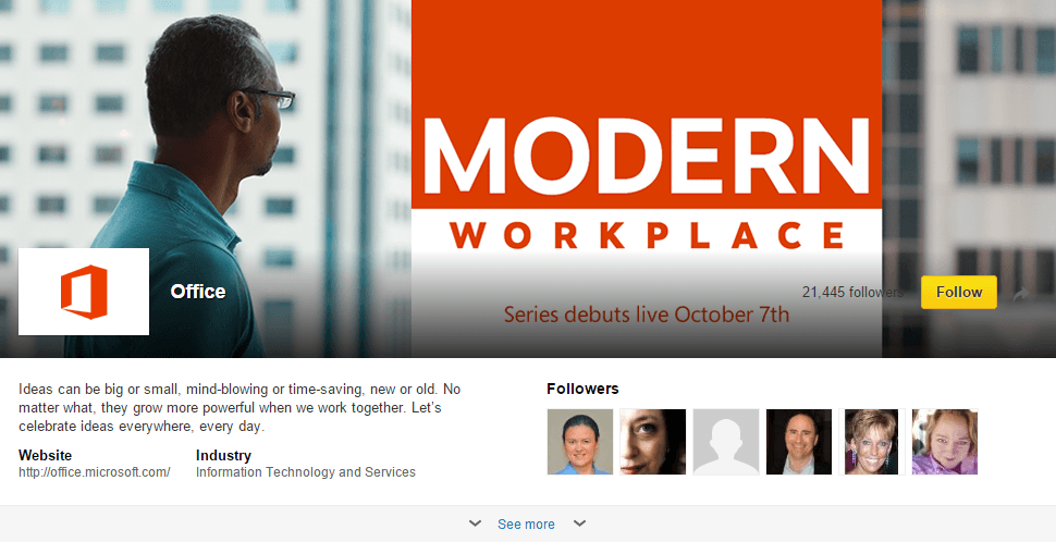 microsoft-office-showcase-page-microsoft-company-page-on-linkedin