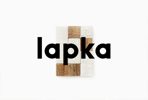 Example of Minimalism in web design: Lapka