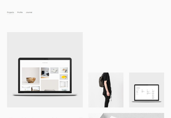 Minimalist design: Cory Gibbons